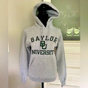 Champion Baylor University Gray Sweatshirt Hoodie XS